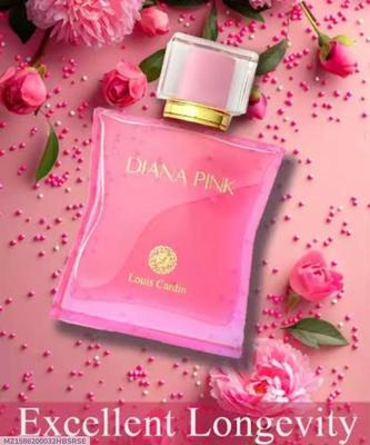 Long Lasting Floral Perfume for Women - 1 Pcs Pink Liquid Fragrance