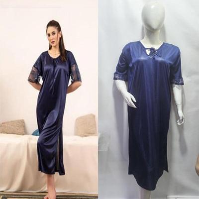 Comfortable Jersey Nightwear Set - Lightweight Plain Design (1 Pcs) 3 Colors