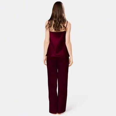 Comfortable Maroon Jersey Nightwear Set - 1 Pcs