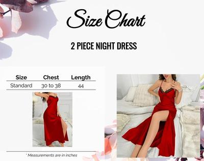 Comfortable Jersey Nightwear Set - 2 Pcs