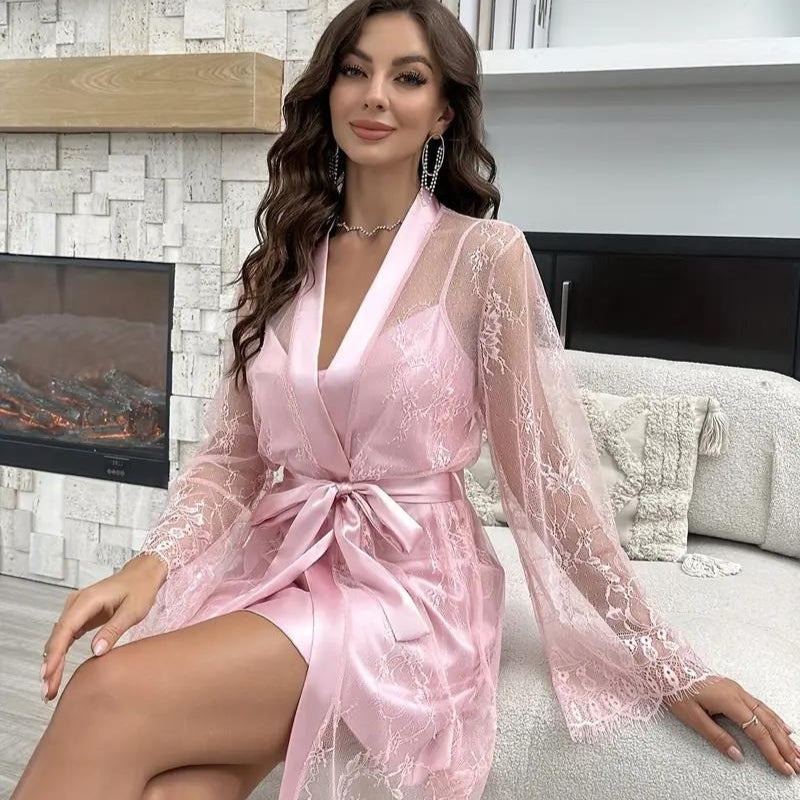 Luxurious Light Weight Silk Nightwear Set