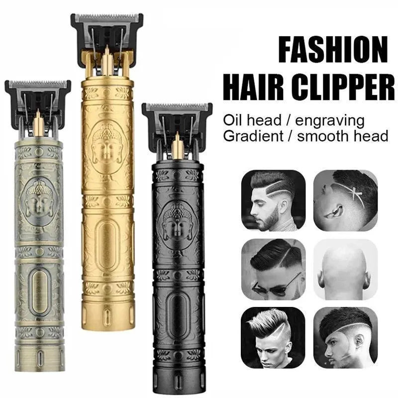 Comfortable Grip and Ergonomics Design Men's Hair Trimmer