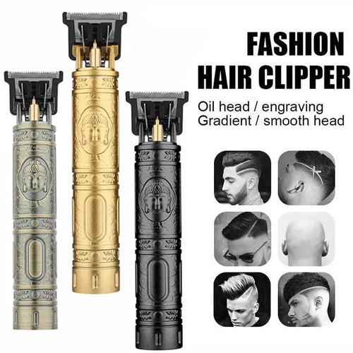Comfortable Grip and Ergonomics Design Men's Hair Trimmer