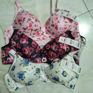 Cotton Printed Comfortable And Breathable Padded Bra