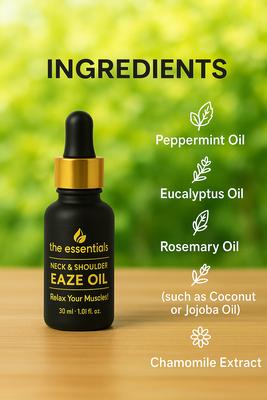 Neck And Shoulder Eaze Oil