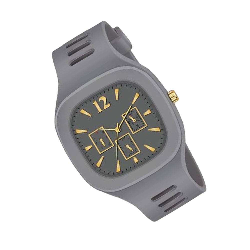 New Silicon Analogue Fashionable Watch For Men