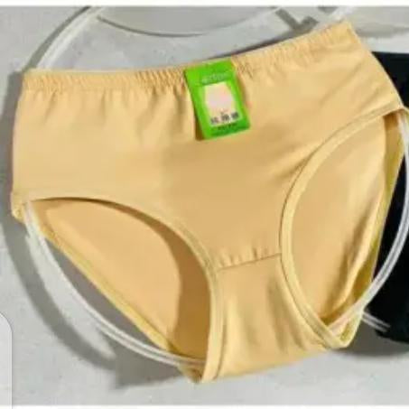 Cotton Plain Panties, Pack Of 2