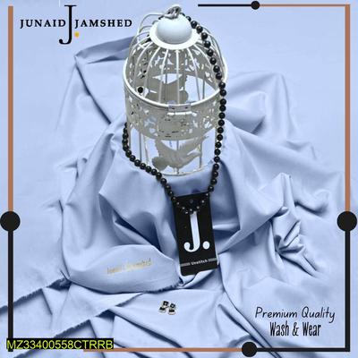 Men's Unstitched Wash And Wear Plain Suit