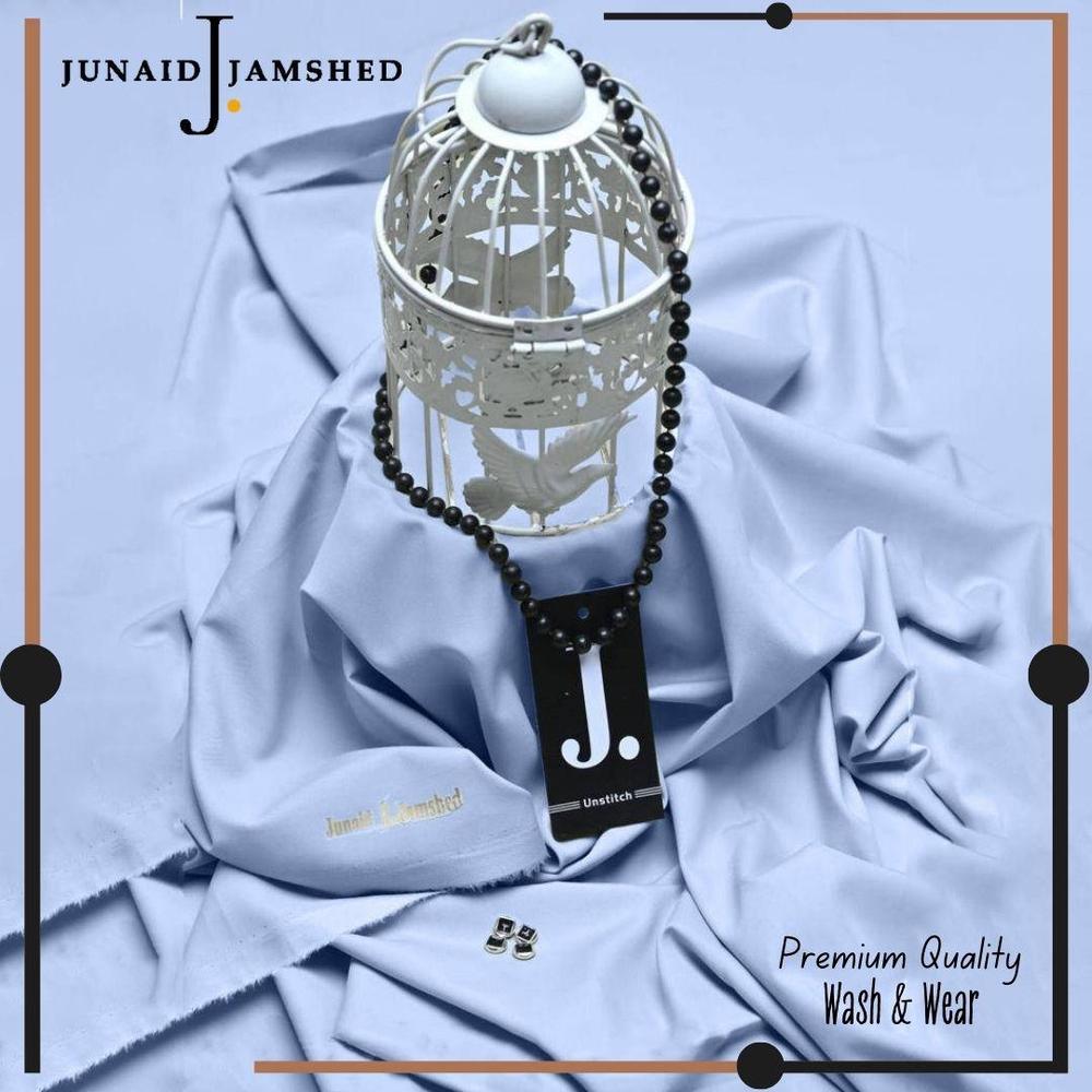 Men's Unstitched Wash And Wear Plain Suit