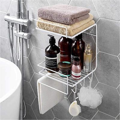 Multi-Functional Bathroom Organizer - 1 Pc Durable ABS Plastic Storage Solution