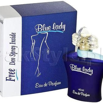 2 Pcs Long Lasting Women's Perfume Set, Blue Lady