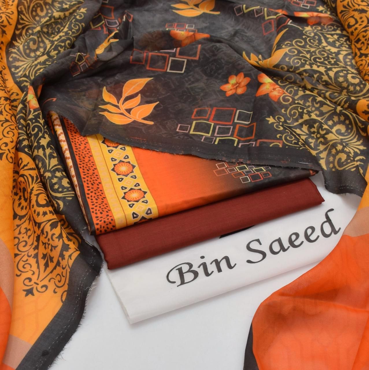 Bin Saeed Printed 3pc Collection