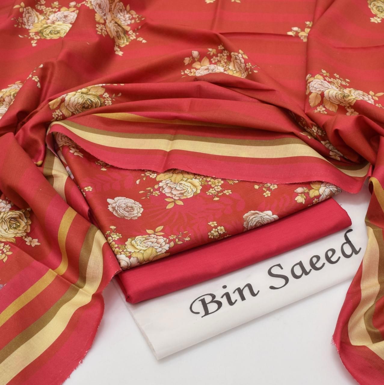 Bin Saeed Printed 3pc Collection