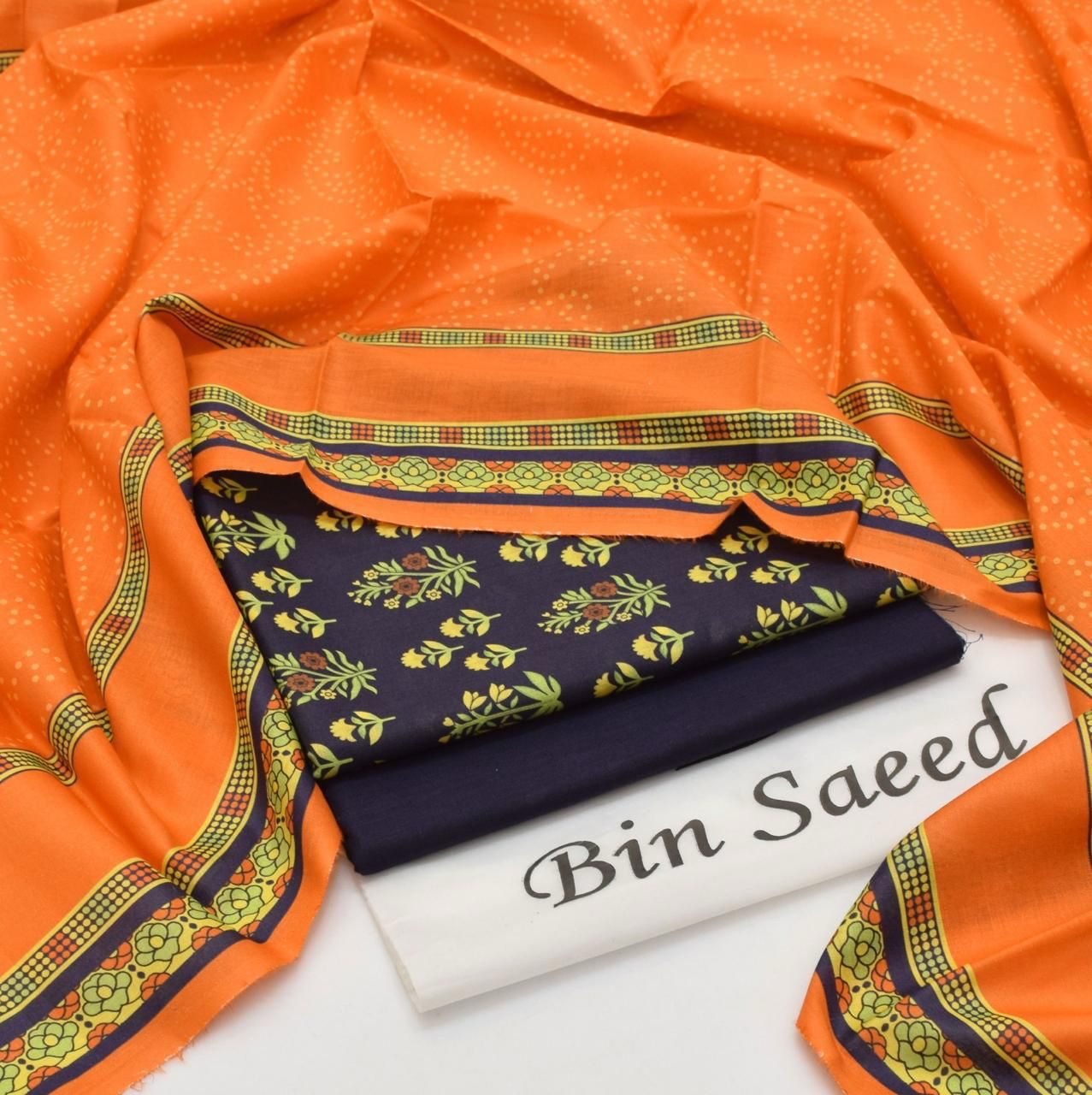 Bin Saeed Printed 3pc Collection