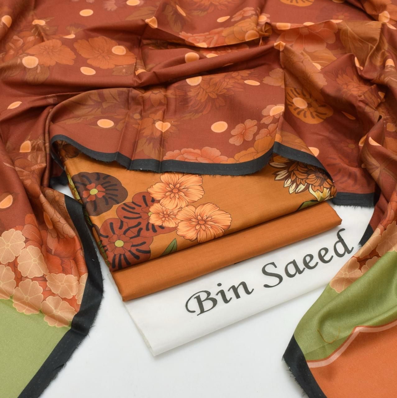 Bin Saeed Printed 3pc Collection