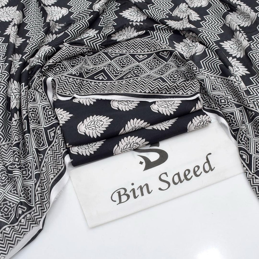 Bin Saeed Printed 3pc Collection