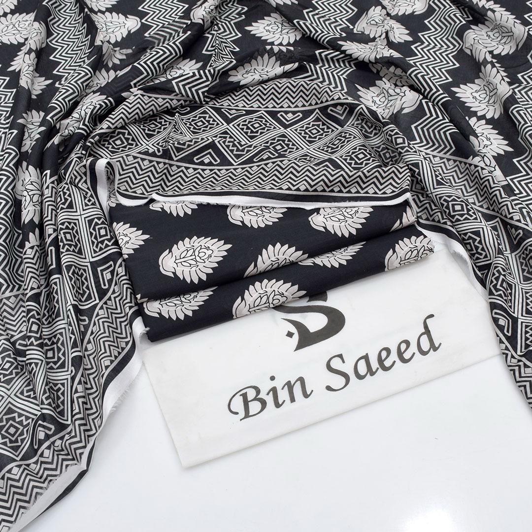 Bin Saeed Printed 3pc Collection