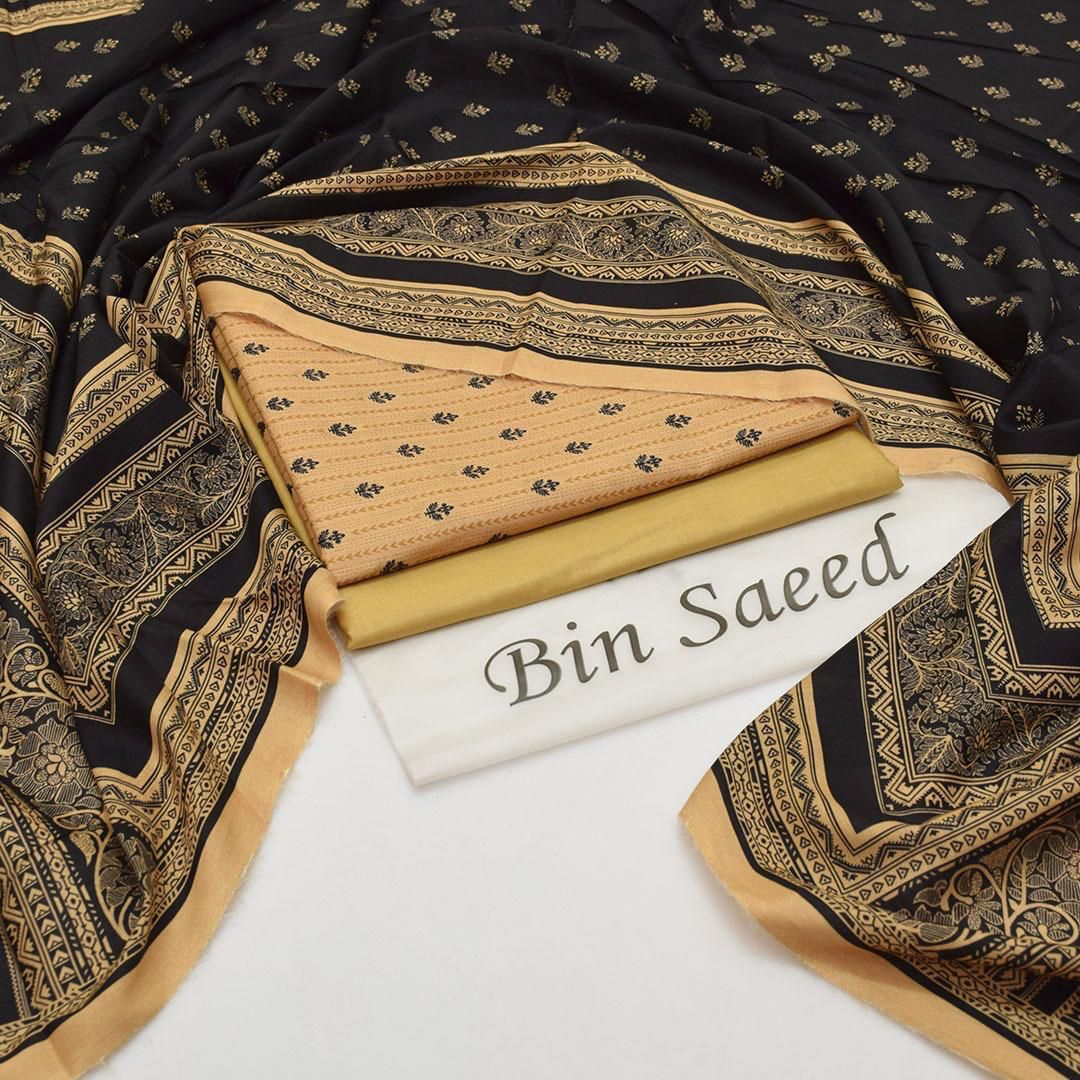Bin Saeed Printed 3pc Collection