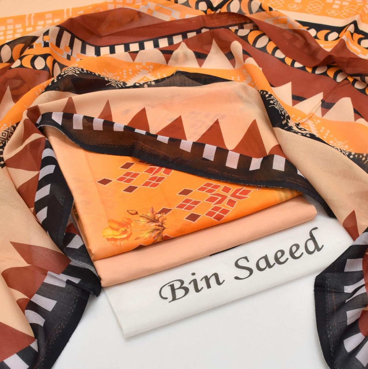 Bin Saeed Printed 3pc Collection