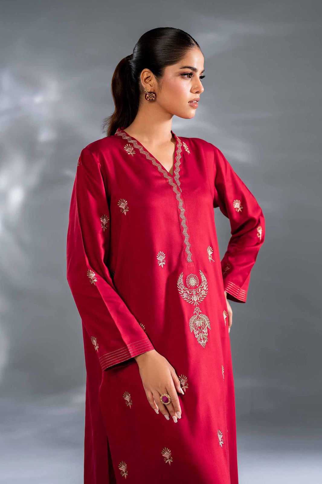 Nishat Hit Article Embroidered Dhanak 2Pc Winter Collection