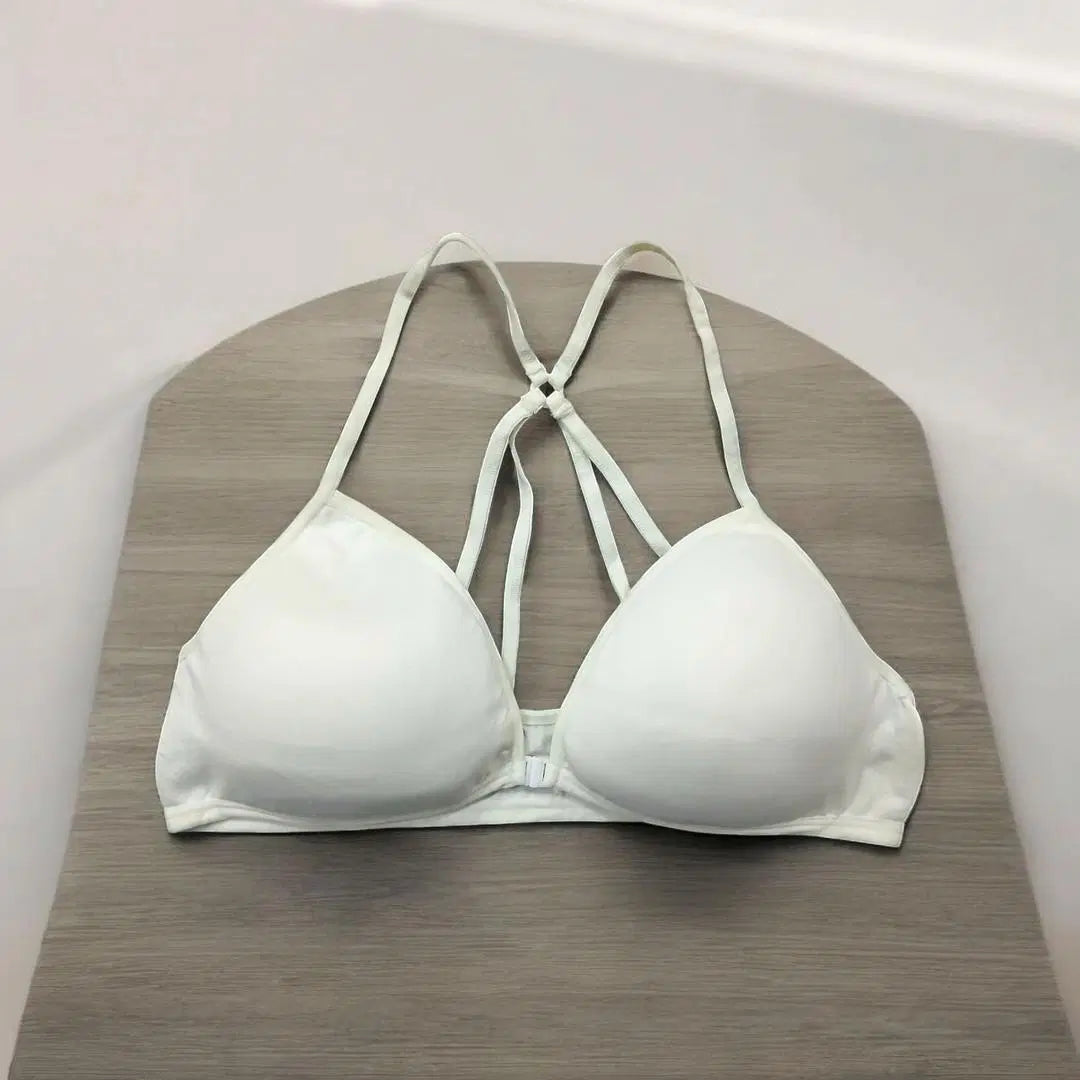 Jersey Plain Comfortable And Lightweight Front Button Bra