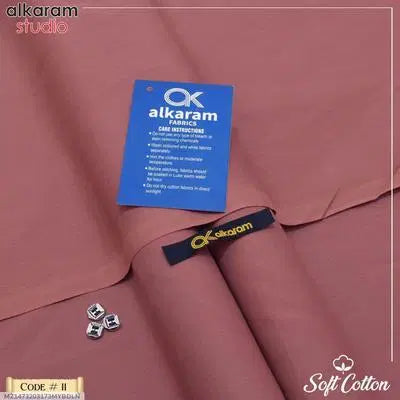 Men’s Unstitched Soft Cotton Plain Suit