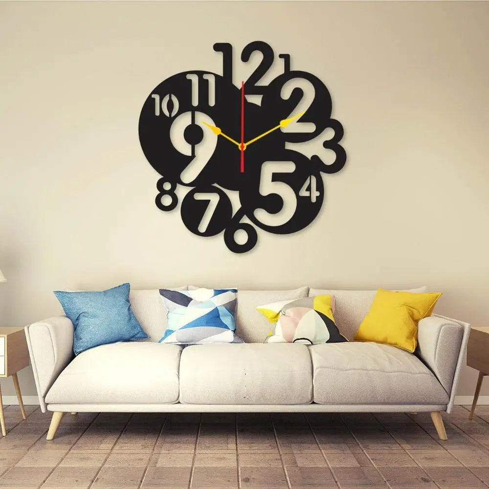 Big Digit Dial Analogue Wall Clock