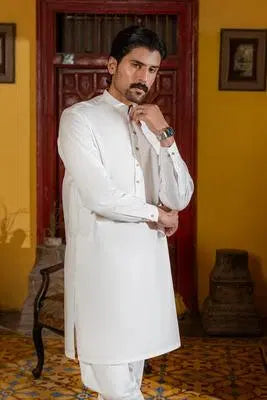 Classic White Kurta – A Timeless and Graceful Choice for Every Occasion EW-001064-S11