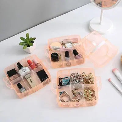 Chic Pink Jewellery Box - 1 Pc for All Your Treasures