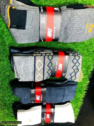 Men's Cotton Crew Socks Pack of 6