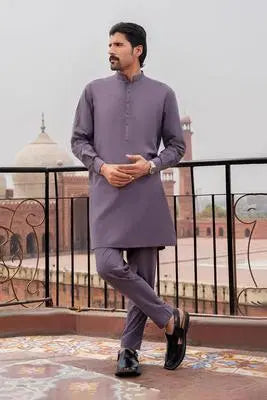 Soft Purple Kurta – A Stylish and Comfortable Pick for a Modern Traditional Look EW-001064-11