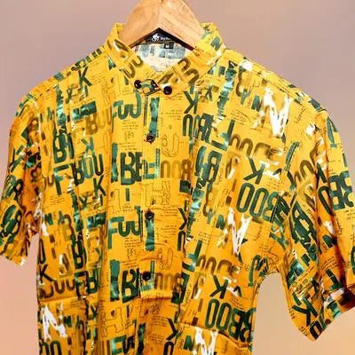 1 Pc Men's Dhanak Printed Shirt