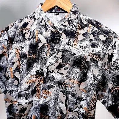 1 Pc Men's Dhanak Printed Shirt