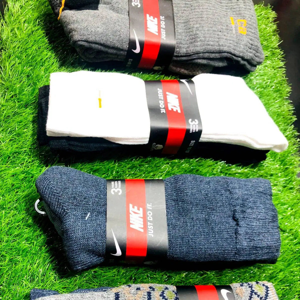 Men's Cotton Crew Socks Pack of 6