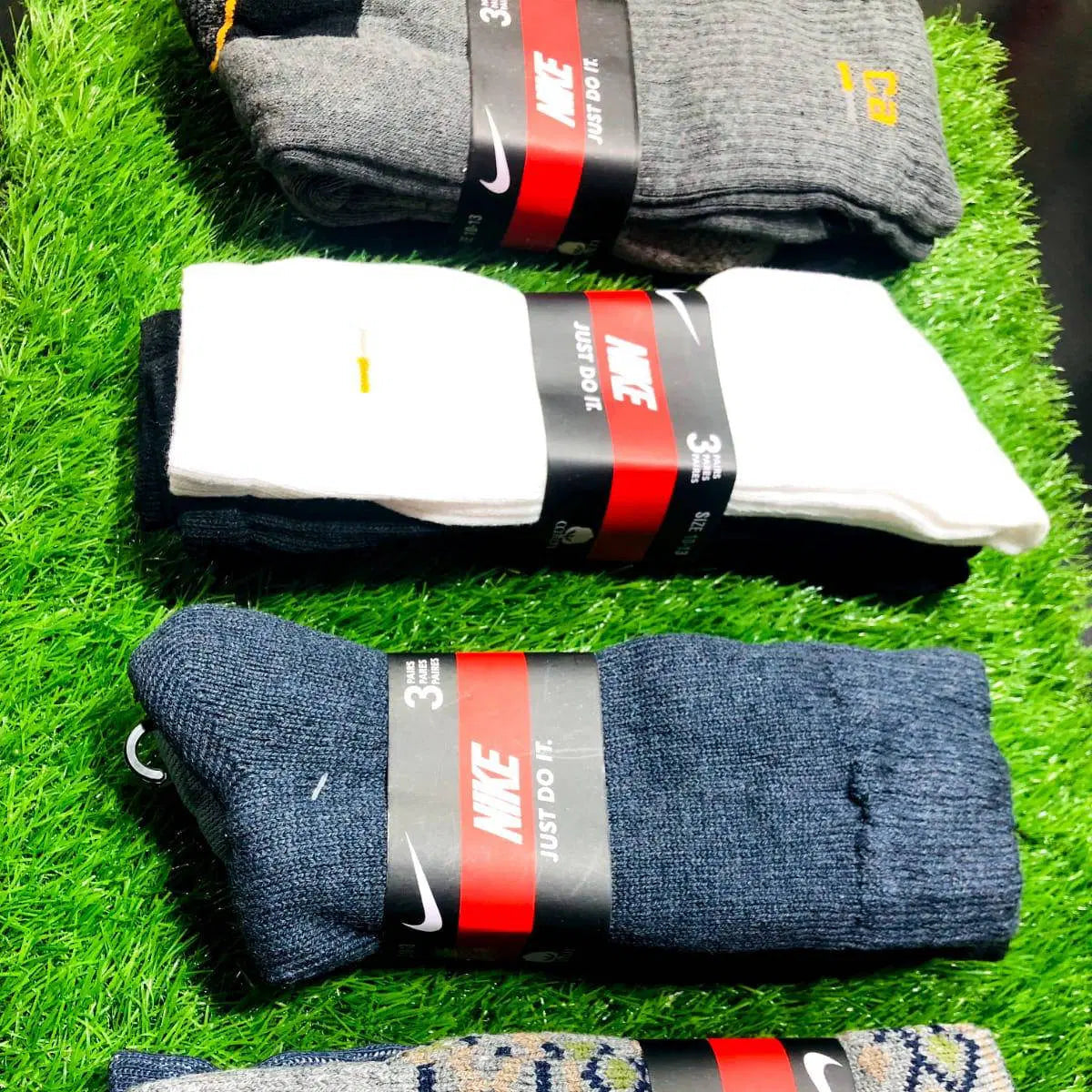 Men's Cotton Crew Socks Pack of 6