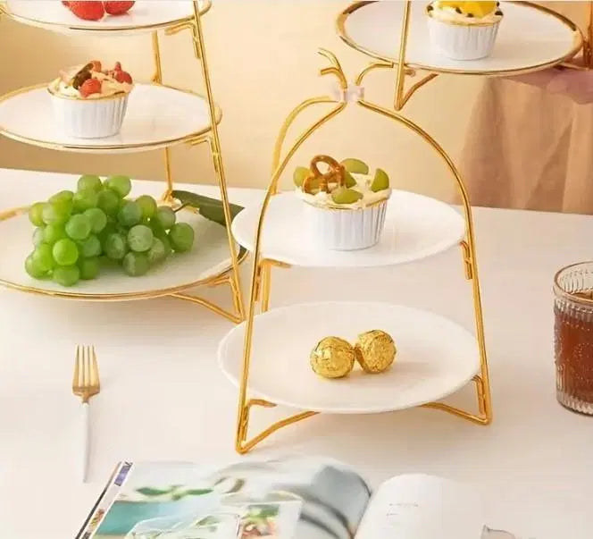 Golden Iron Organizer - 1 Pc Storage Solution for Convenient Organization