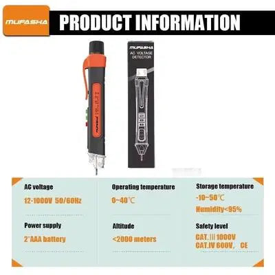 1 Pc ABS Plastic Voltage Tester