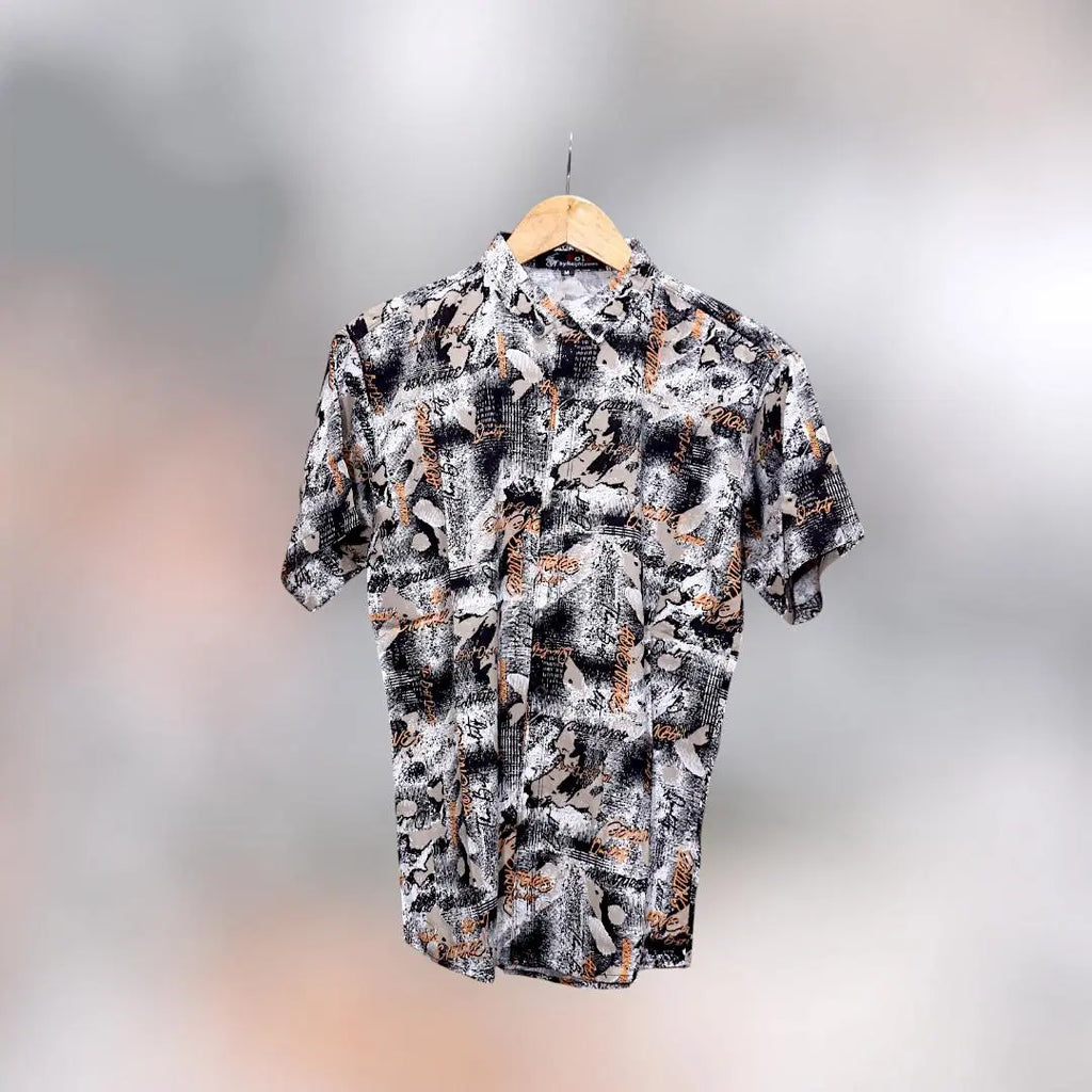 1 Pc Men's Dhanak Printed Shirt
