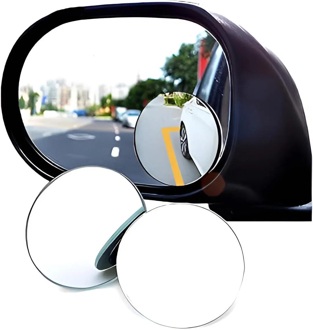 2 Pcs Adjustability Blind Spot Mirror