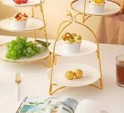 Golden Iron Organizer - 1 Pc Storage Solution for Convenient Organization