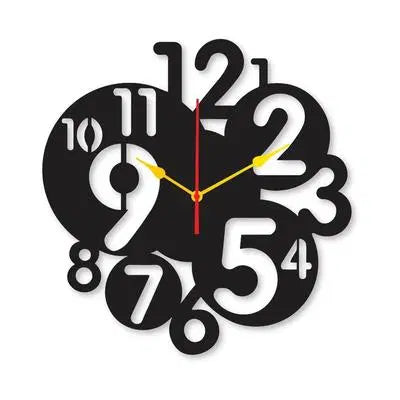 Big Digit Dial Analogue Wall Clock