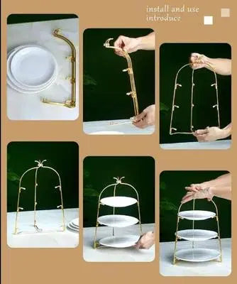 Golden Iron Organizer - 1 Pc Storage Solution for Convenient Organization