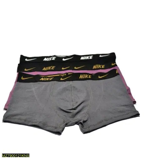 Men's Cotton Trunks, Pack Of 3
